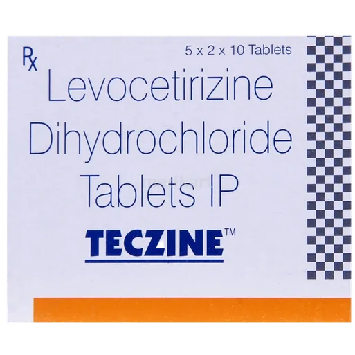 teczine 5mg tablet 10's